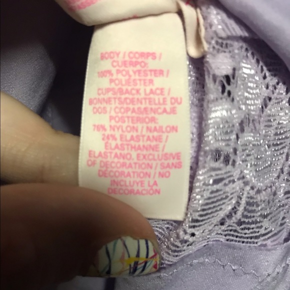 Gorgeous Lilac Silk and Lace Chemise - Picture 4 of 5